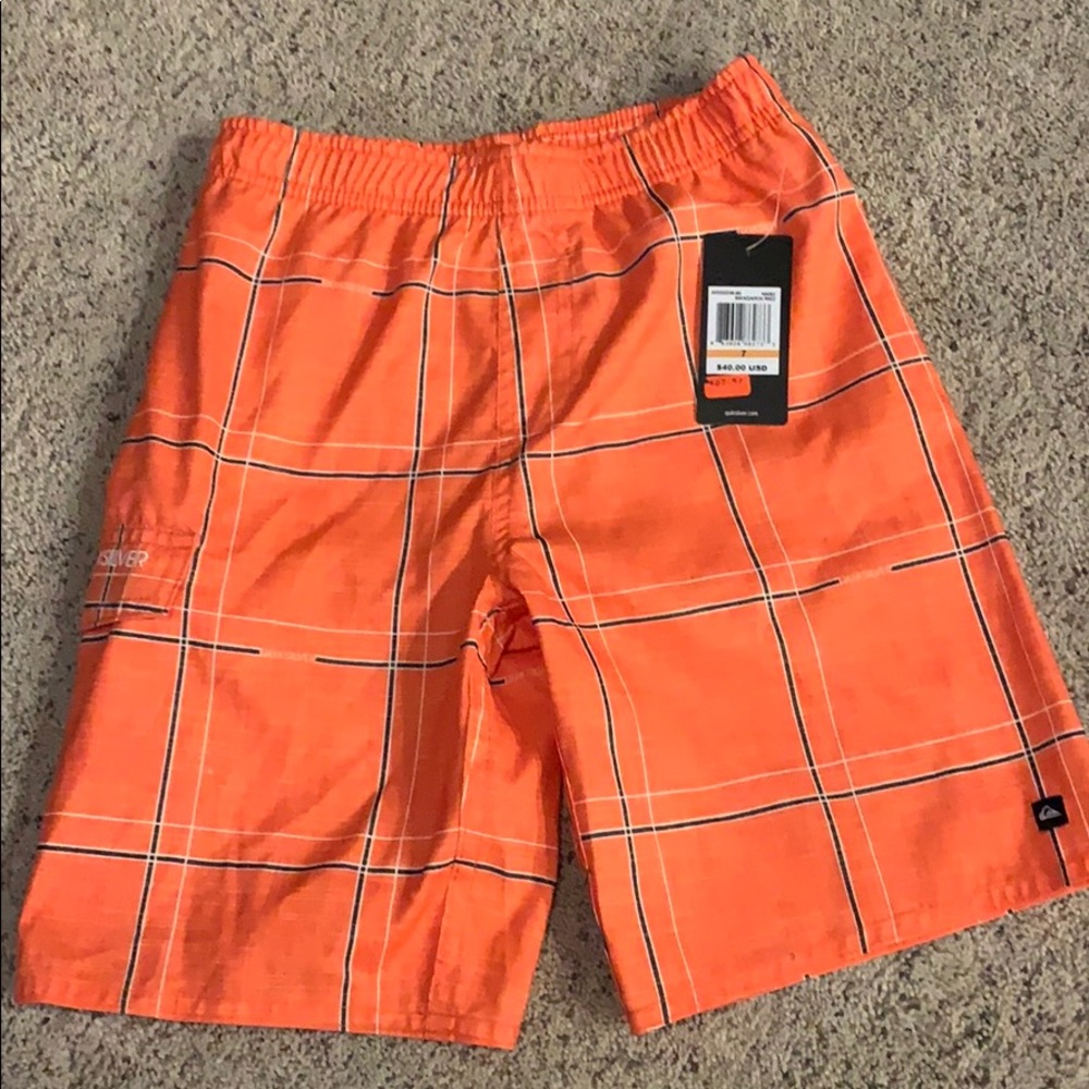 Boys Quicksilver swim trunks
